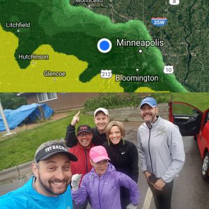 Sure, it was rainy - but wonderful, too! 5/20/2017 at Baker Park